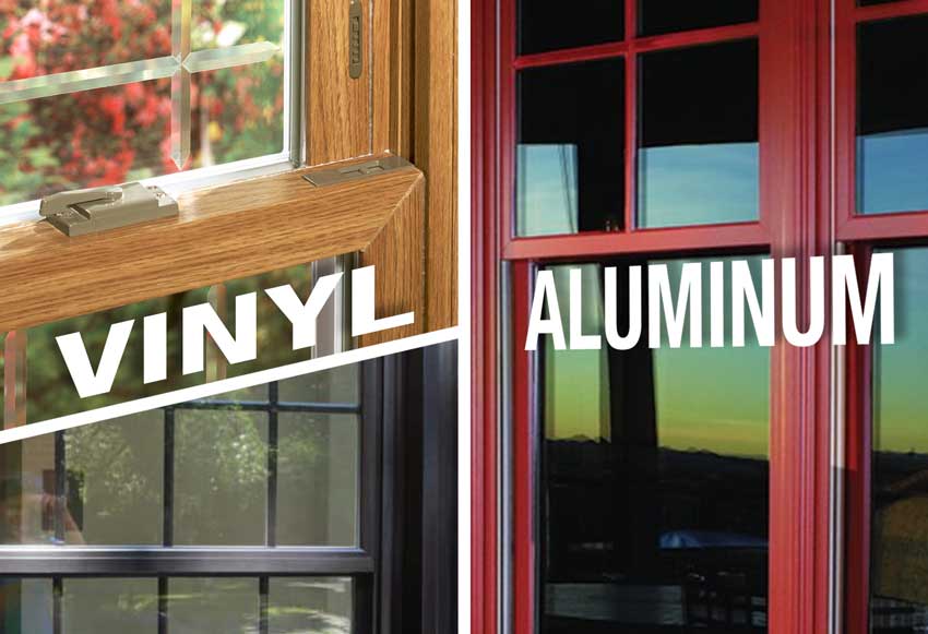 What Is The Difference Between Aluminum And Vinyl Impact Windows?