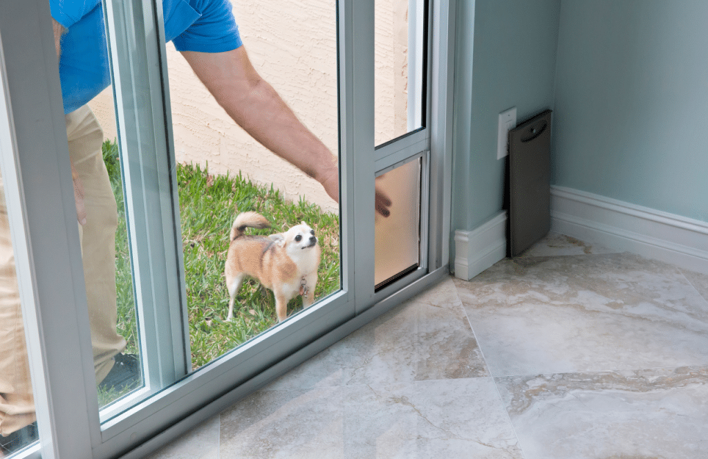 Can Impact Doors Have Pet Doors Installed?