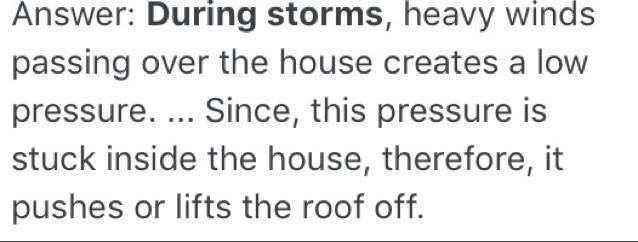 Why Is It Advisable Not To Close All Doors And Windows During A Storm?