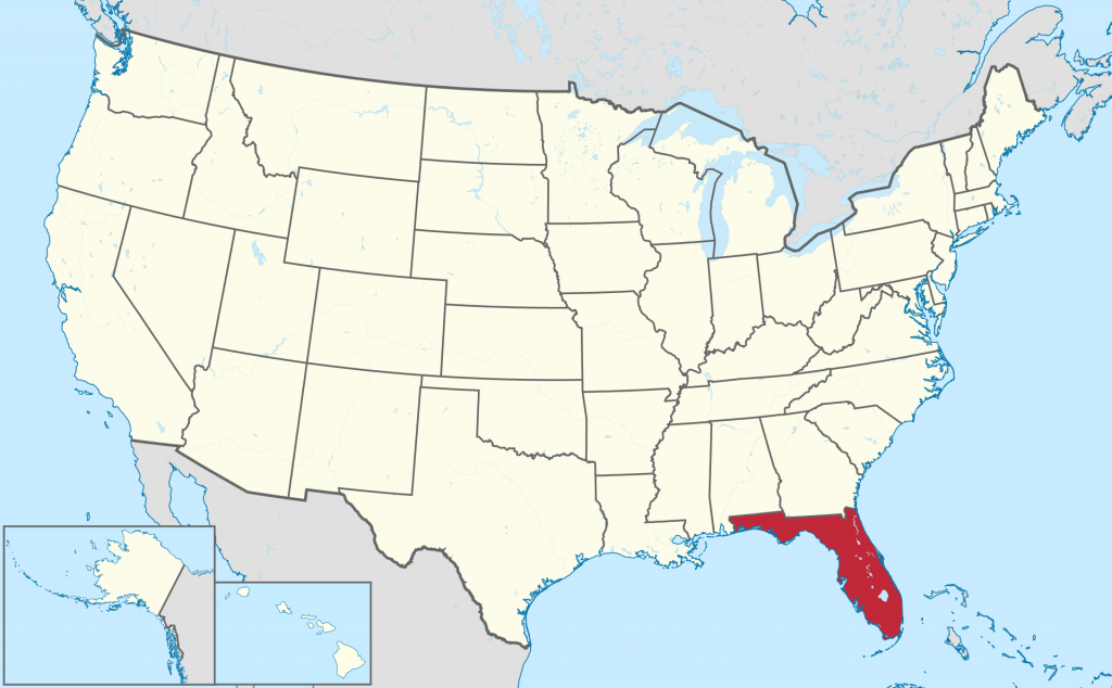 Florida USA Map